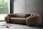 Bridge 3-Seater Brown Sofa by GHIDINI1961