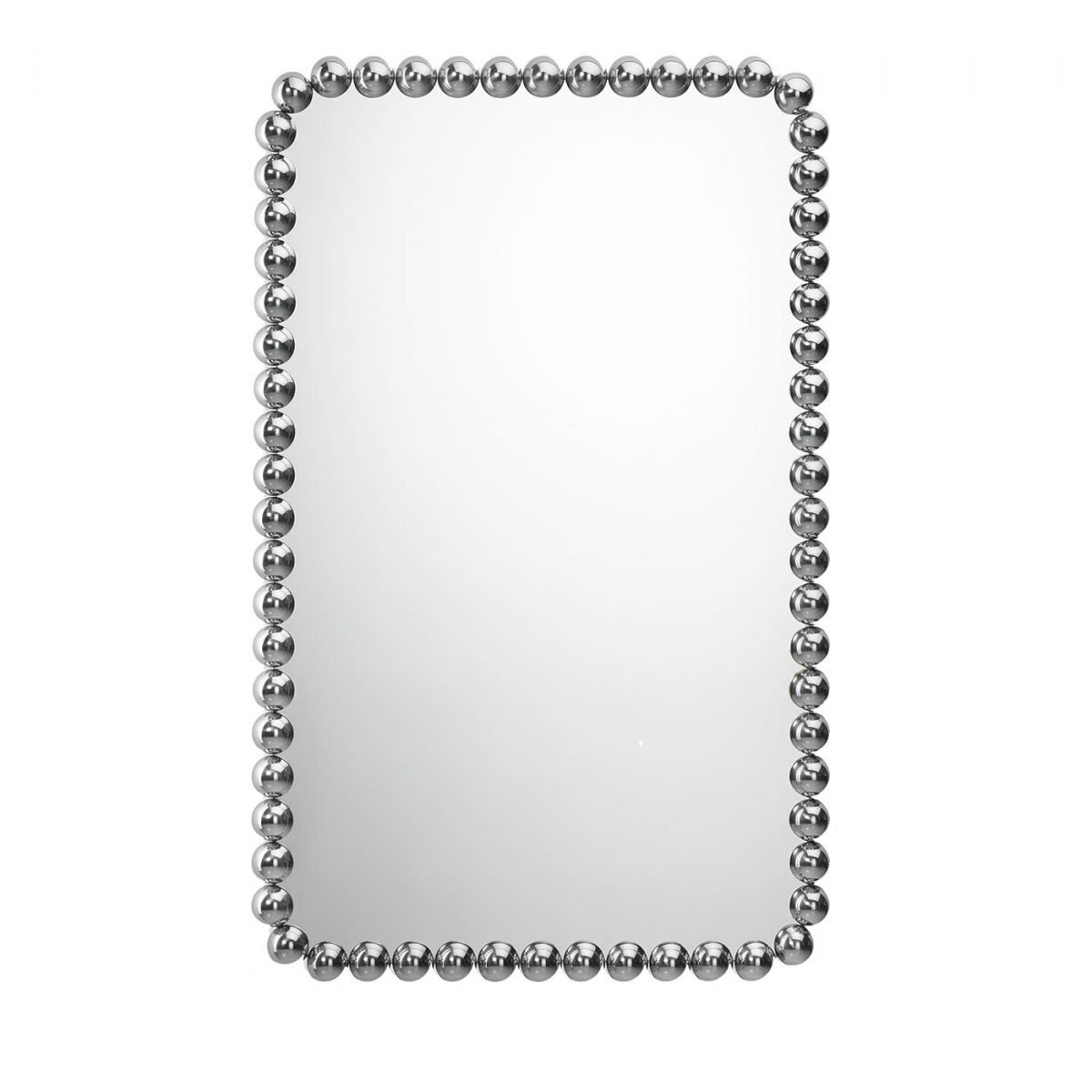 Gioiello Rectangular Small Chromed Mirror by GHIDINI1961