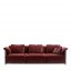 Dodo Burgundy Sofa by GHIDINI1961