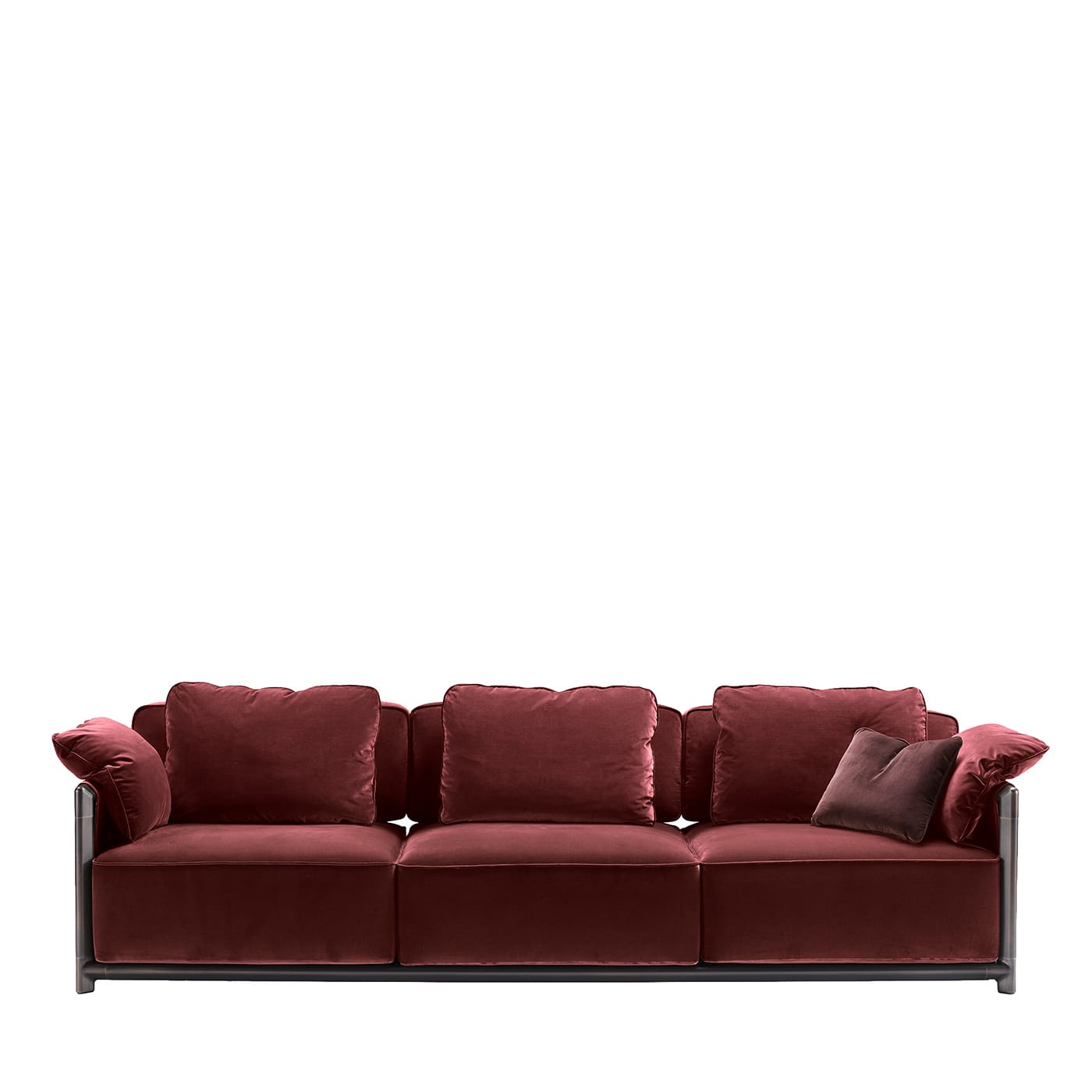 Dodo Burgundy Sofa by GHIDINI1961