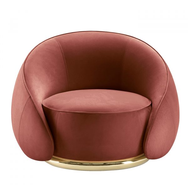 Abbracci Red Armchair by GHIDINI1961