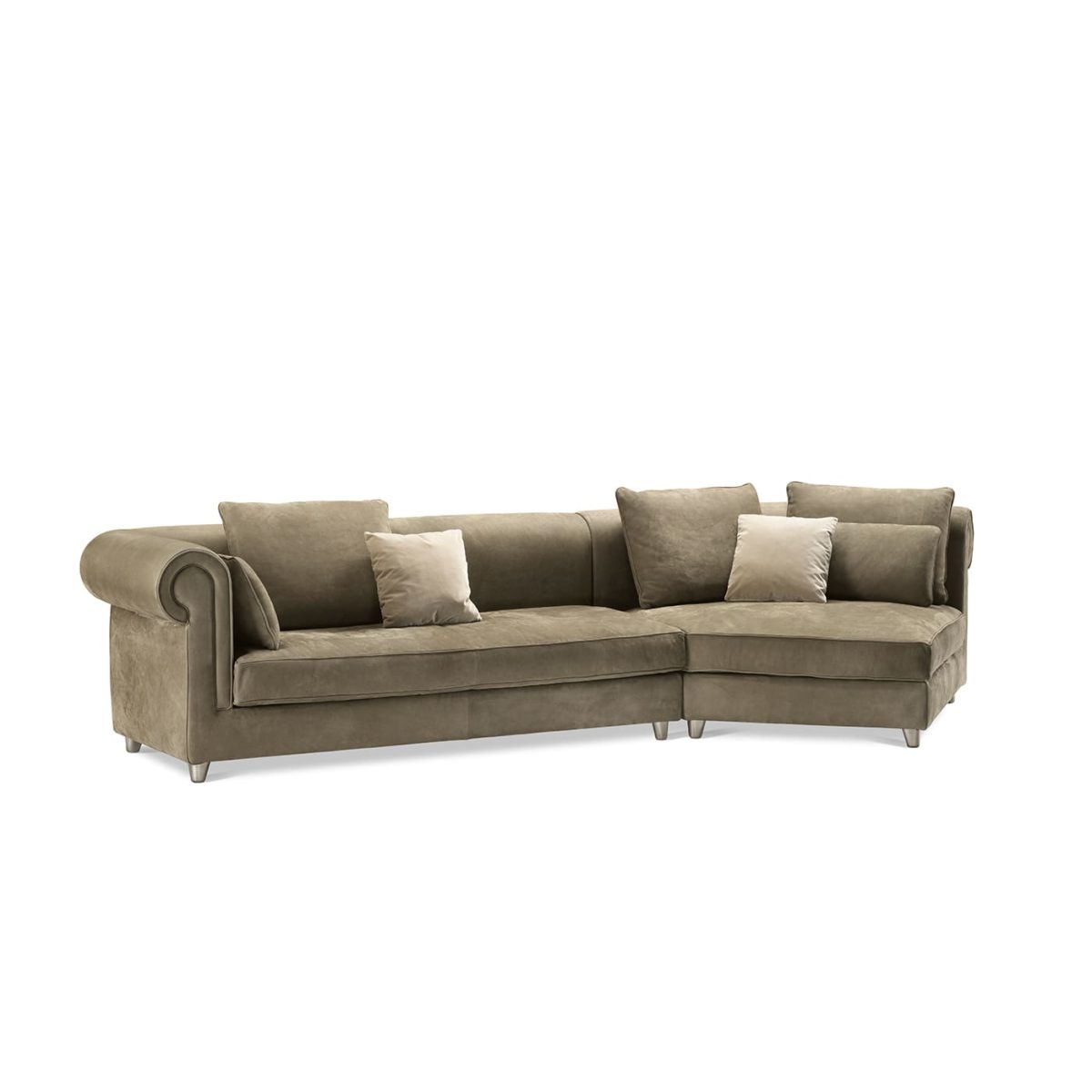 Portofino Grey Sofa by GHIDINI1961