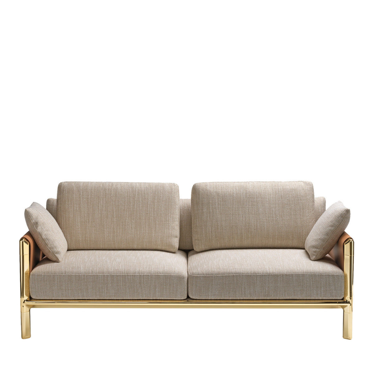 Frame Beige 2-Seater Sofa by GHIDINI1961