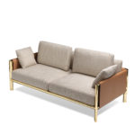 Frame Beige 2-Seater Sofa by GHIDINI1961