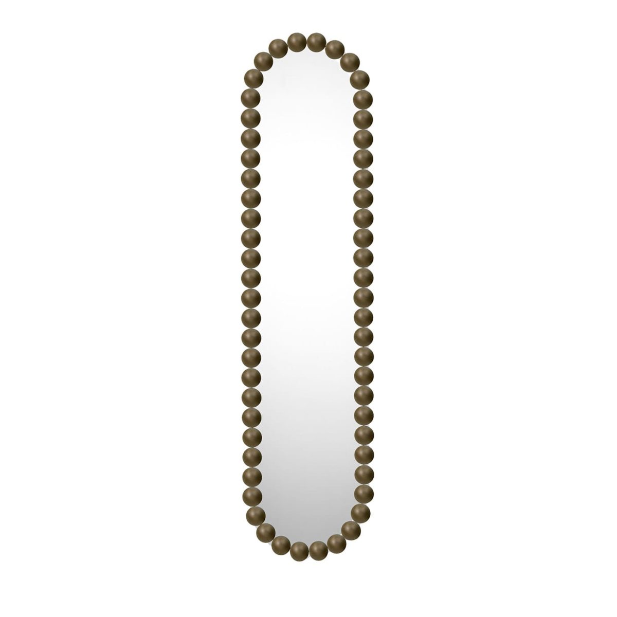 Gioiello Oval Bronze Mirror by GHIDINI1961