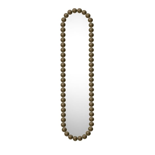 Gioiello Oval Bronze Mirror by GHIDINI1961