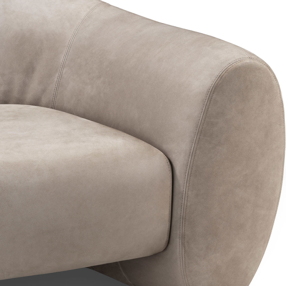 Elephant 3-Seater Beige Sofa by GHIDINI1961