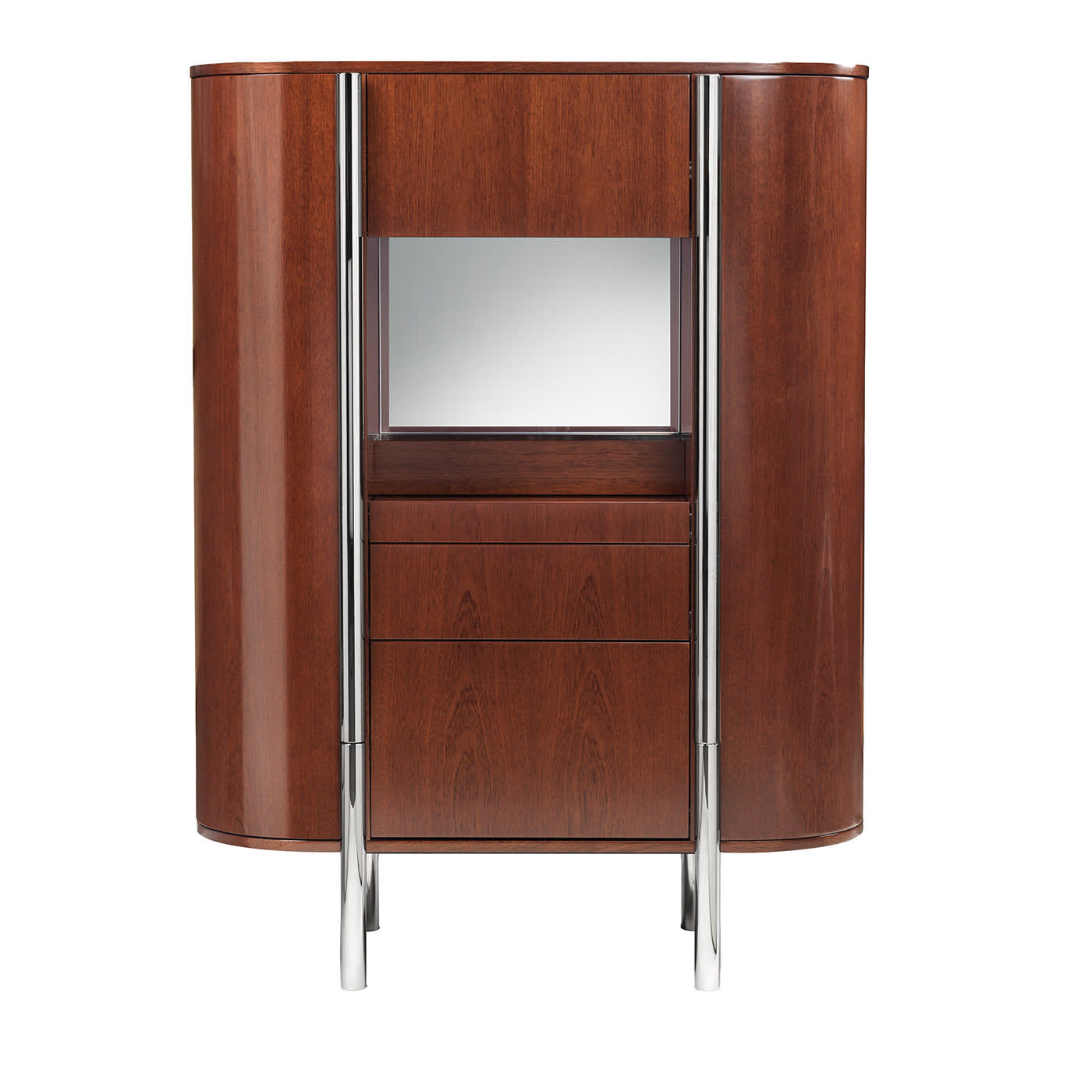 Tarantino Mahogany Bar Cabinet by GHIDINI1961