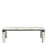 Bold Calacatta Gold Marble Dining Table by GHIDINI1961