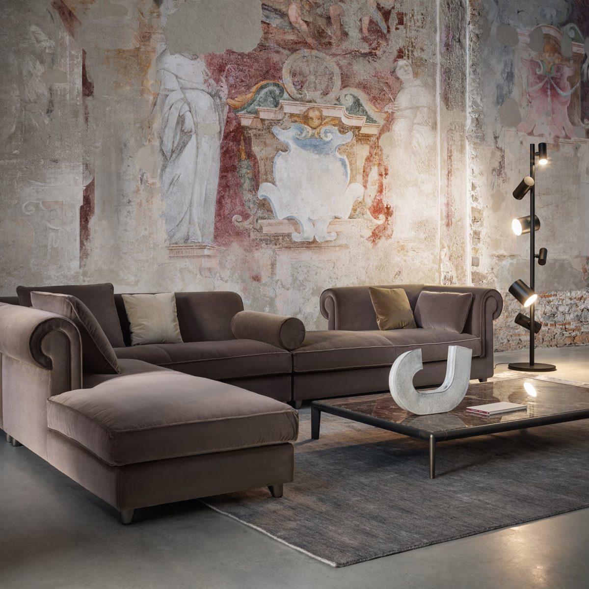 Portofino Grey Sofa by GHIDINI1961 #1