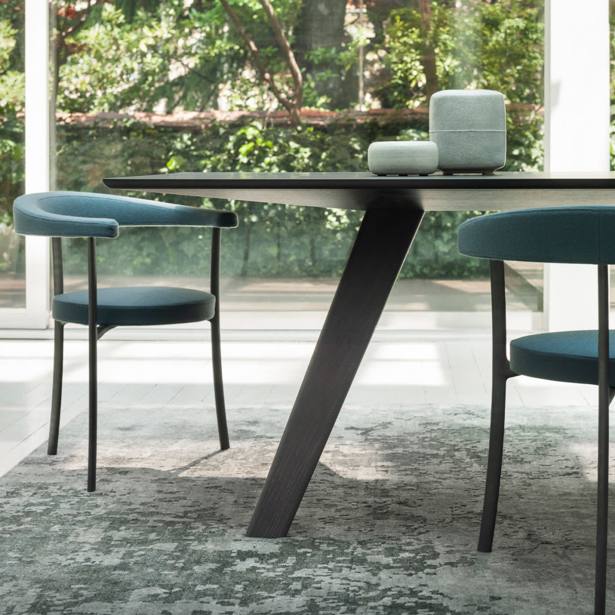 Locust Brown Dining Table by GHIDINI1961