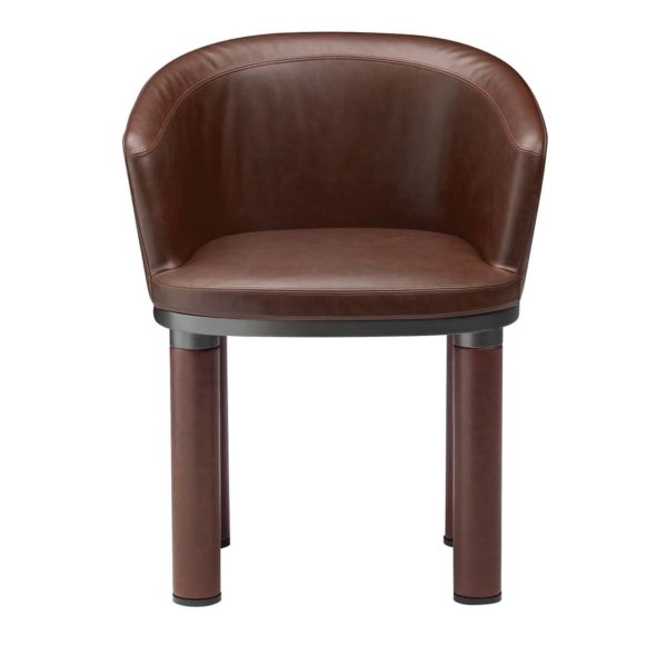 Bold Brown chair by GHIDINI1961