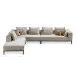 Milo Angular Off-White Sofa by GHIDINI1961