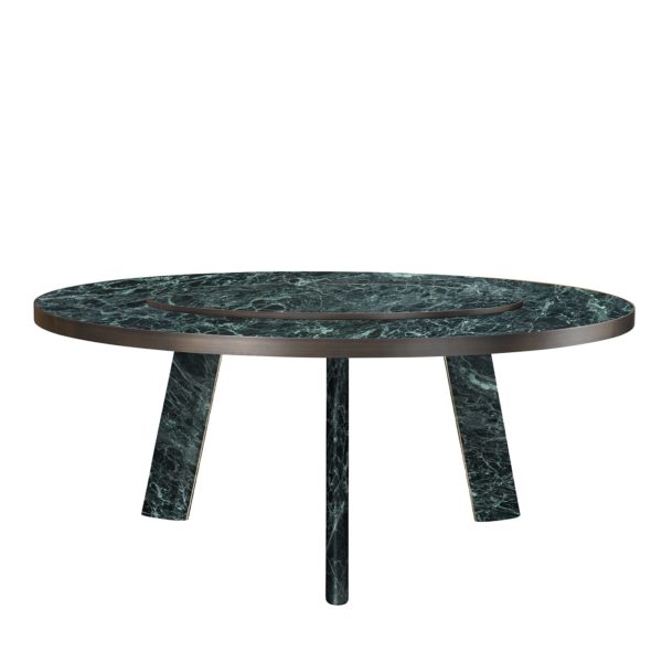 Native Verde Alpi Round Dining Table by GHIDINI1961