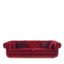 Opera Burgundy Sofa by GHIDINI1961