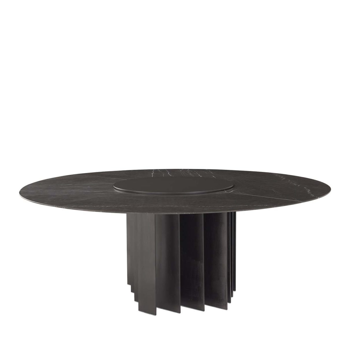 Exilis Round Dining Table by Amura