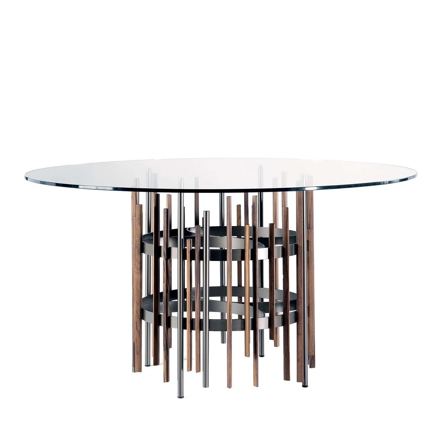 Tube Round Dining Table by Paccini & Cappellini