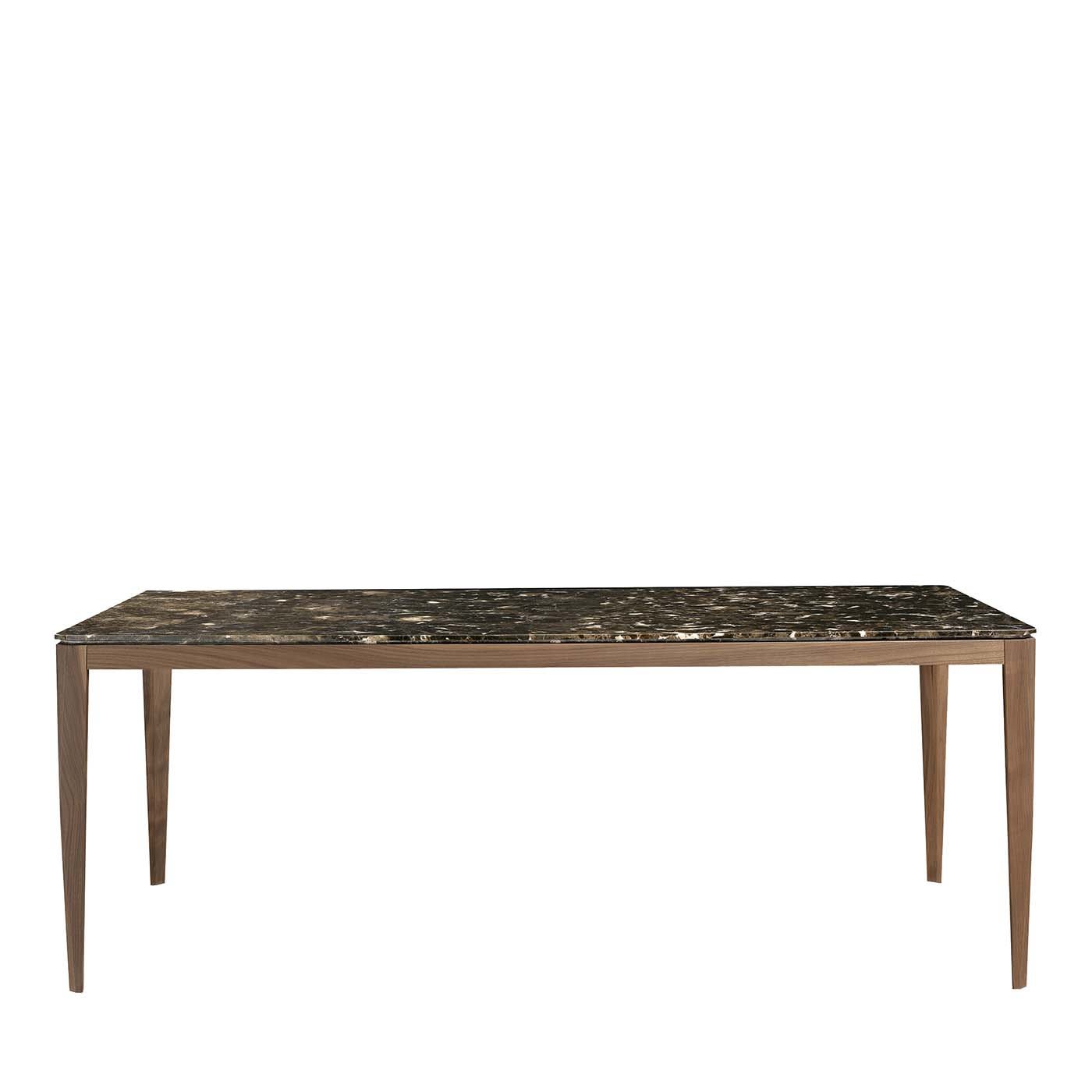 Cut Dining Table with Emperador Marble Top by Paccini & Cappellini