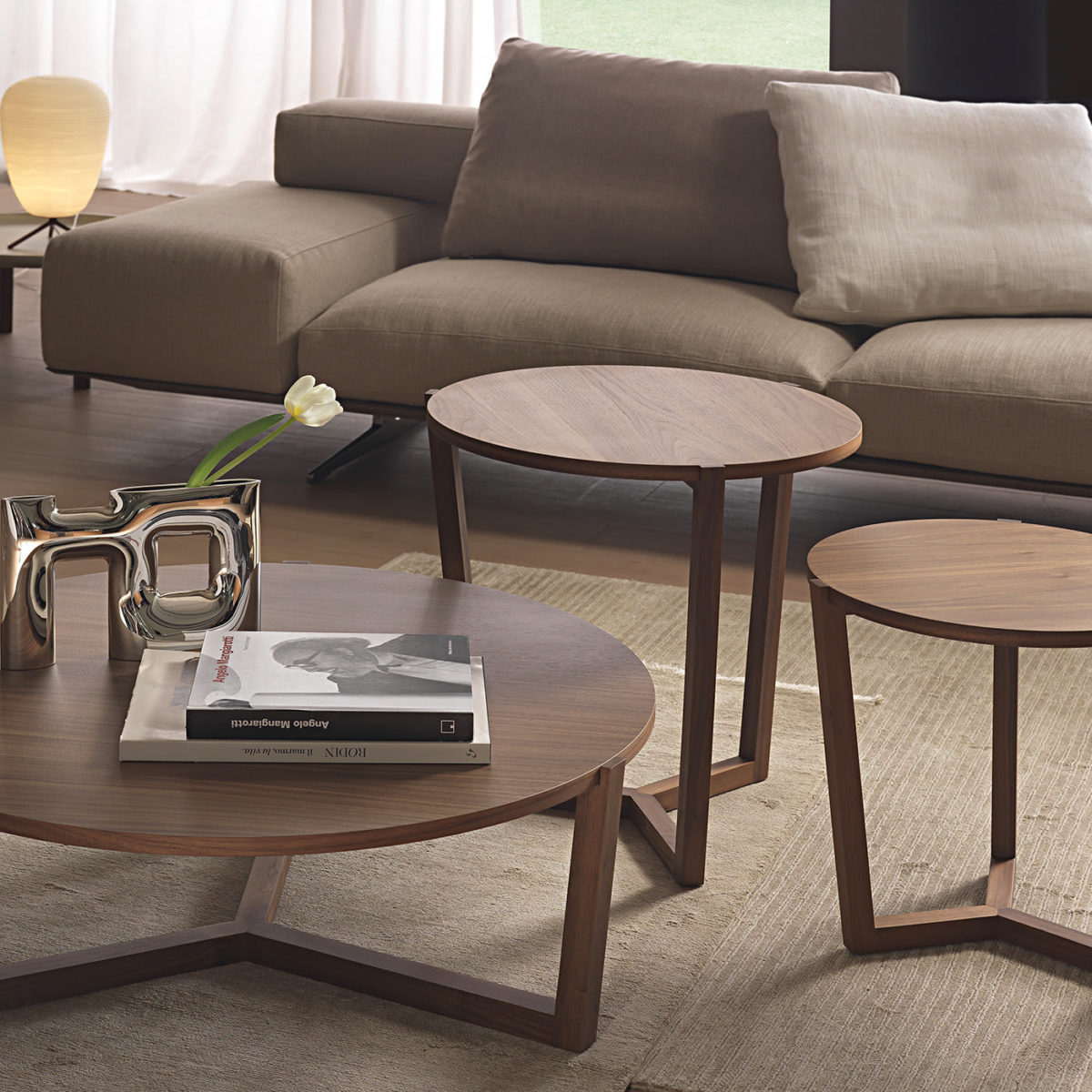 Denny Large Coffee Table by Paccini & Cappellini