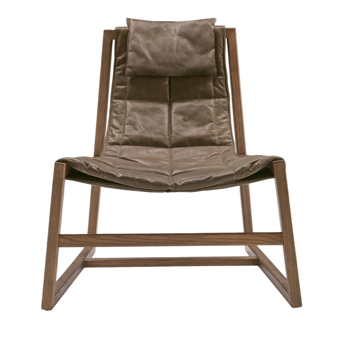 Relax Brown Lounge Chair by Paccini & Cappellini