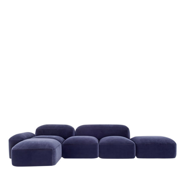 Lapis Blue Sofa by Amura