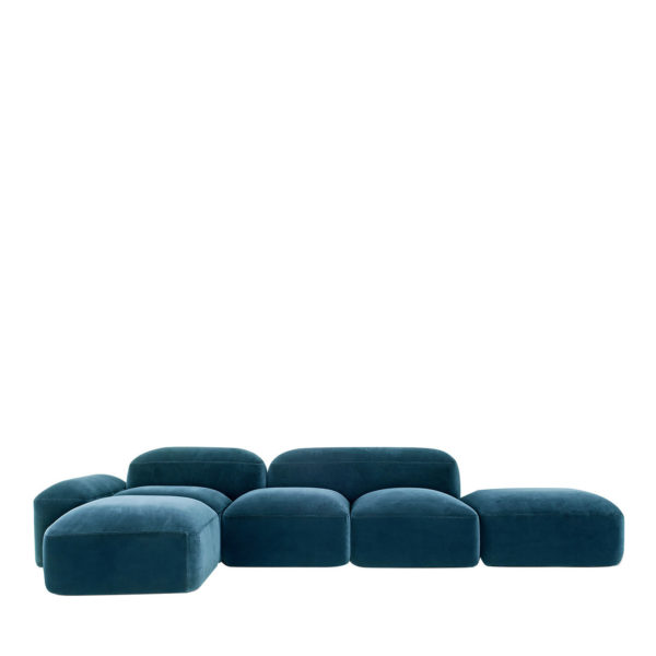 Lapis Emerald Sofa by Amura