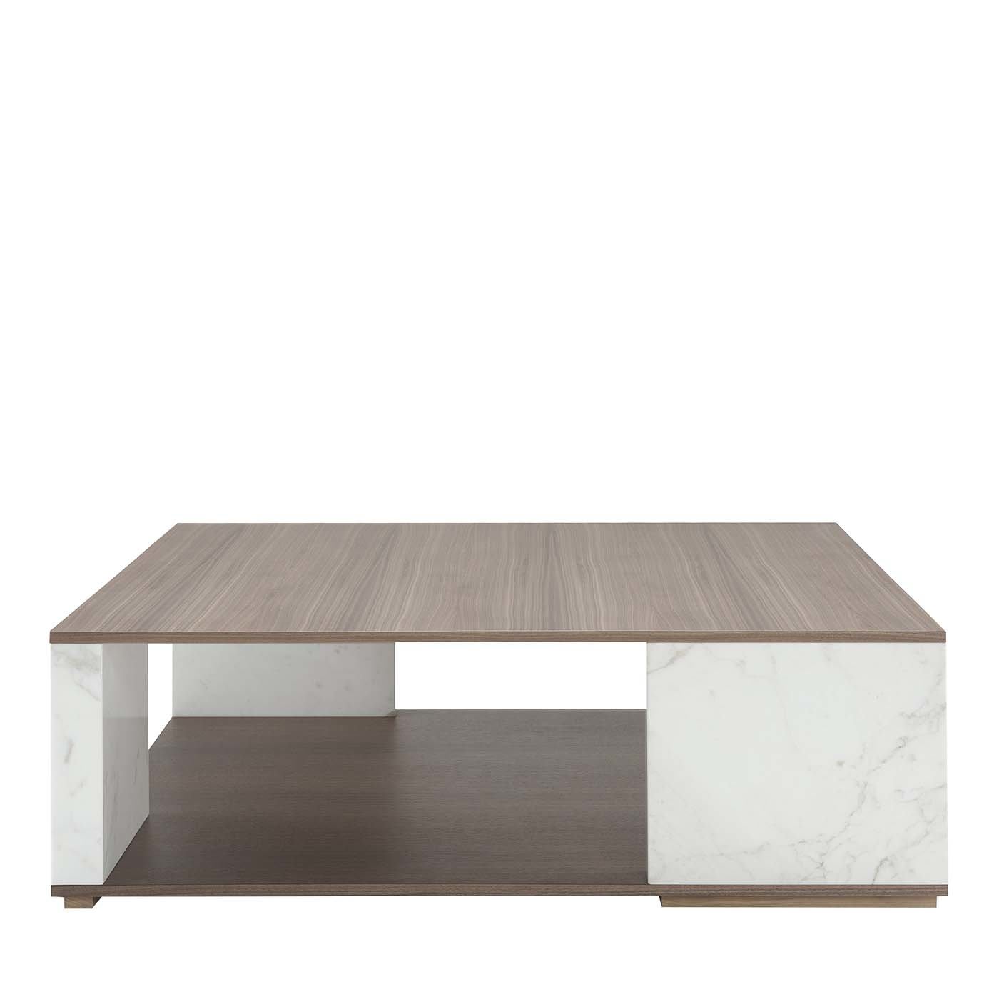 Quattropietre White Coffee Table by Amura