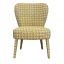 Cloe Pattern Upholstered Lounge Chair by Black Tie