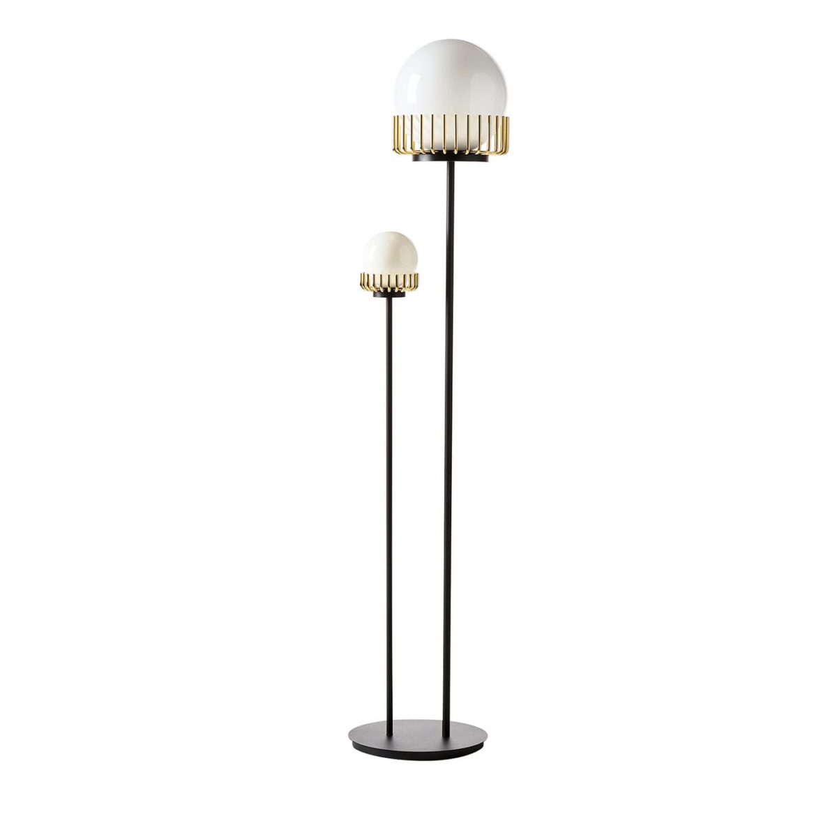 Lucy 2-Light Floor Lamp by Black Tie