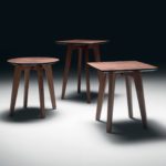 TOMMI Side Table - Round by Black Tie