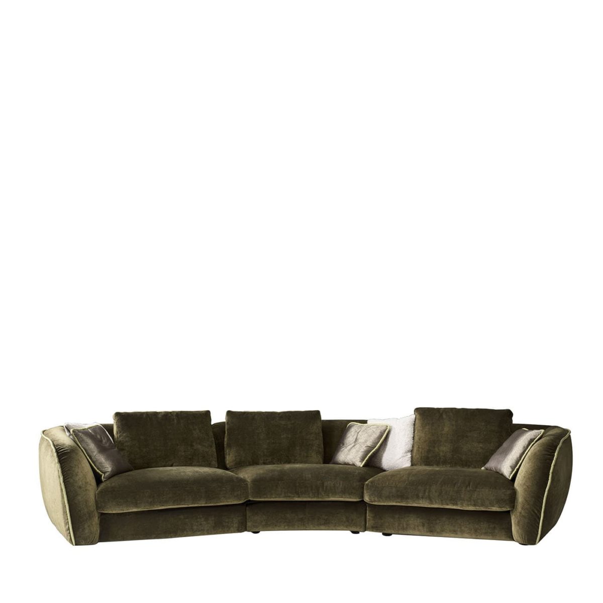 Levante Green Sofa by Black Tie