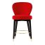 Olivia Red Bar Stool by Black Tie