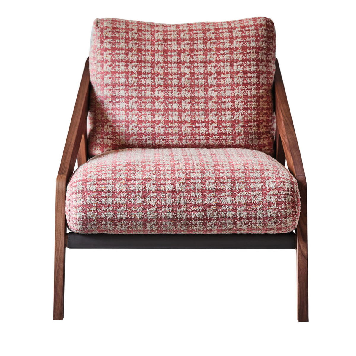 Frise Patterned Armchair by Black Tie