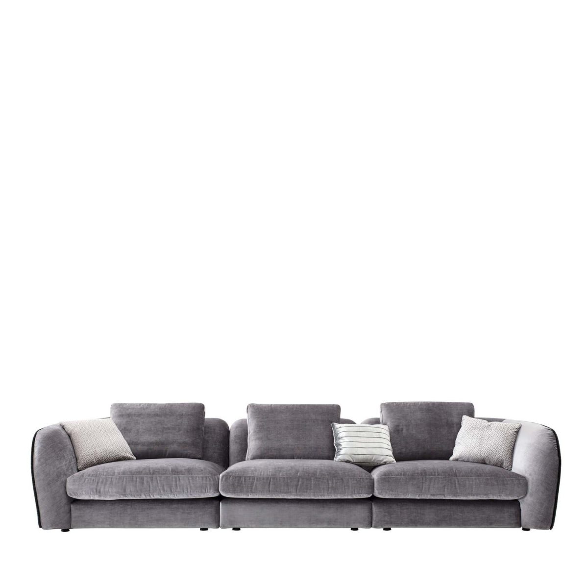 Levante Grey Sofa by Black Tie