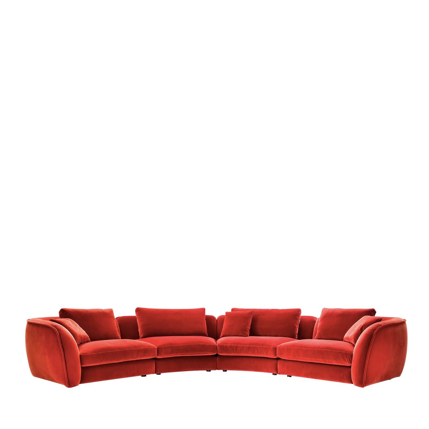 Levante Red Sofa by Black Tie