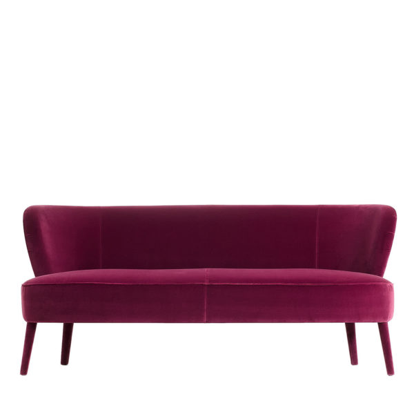 Cloe Purple Sofa by Black Tie