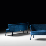 Cloé Blue Sofa by Black Tie