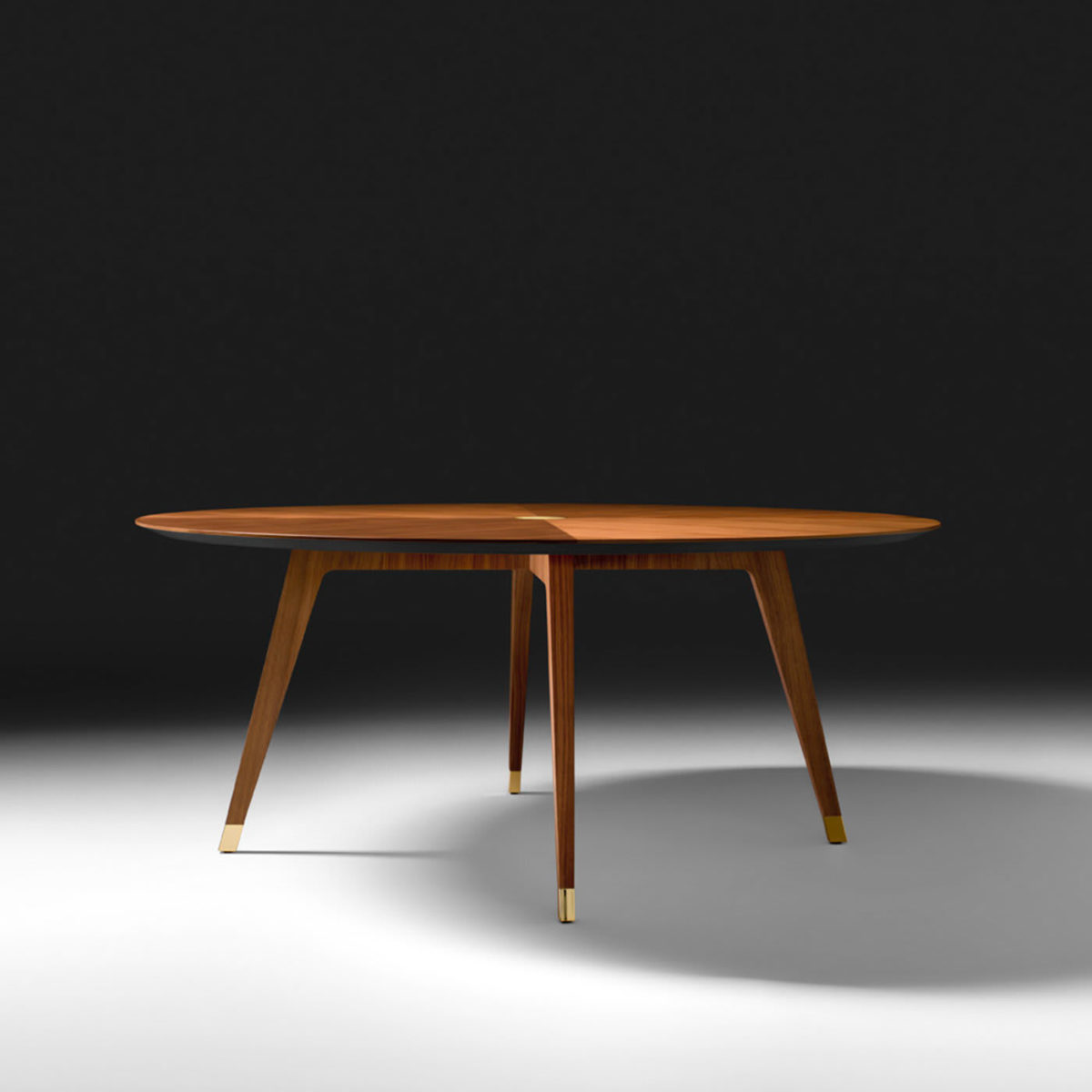 Santiago Circular Dining Table by Black Tie