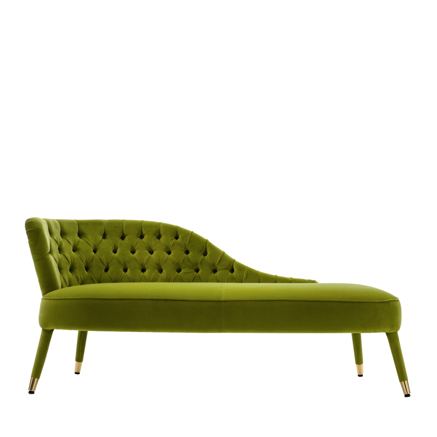 Penelope Green Chaise Longue by Black Tie