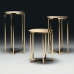 Elliot Gold Side Table by Black Tie