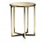 Elliot Gold Side Table by Black Tie