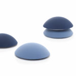 Lunella Blue Pouf by Baleri Italia