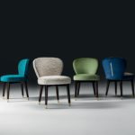 Olivia Blue Chair by Black Tie