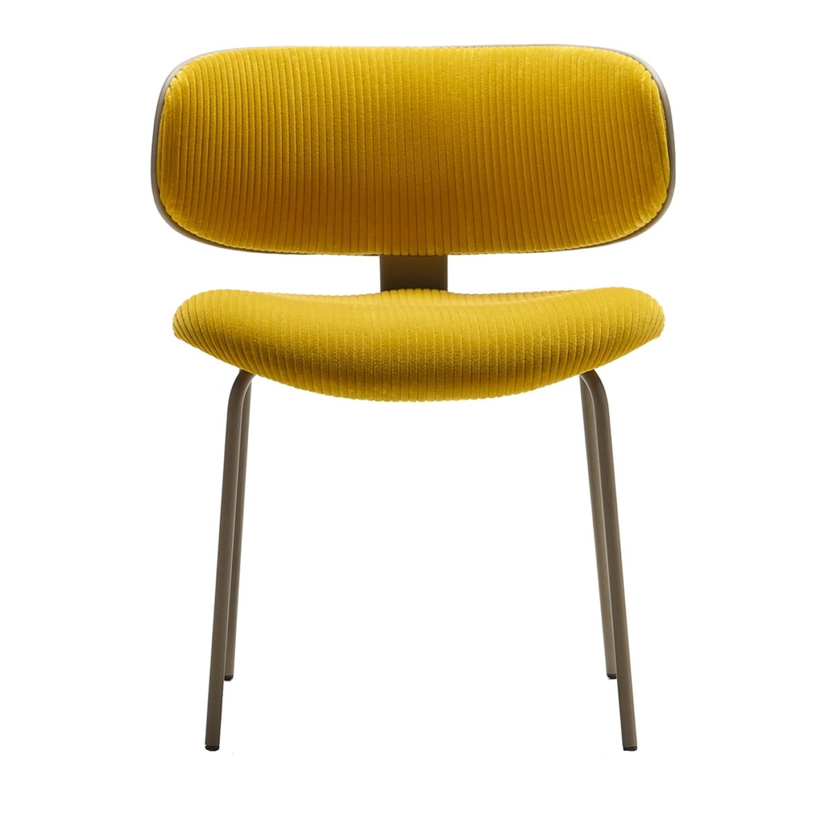 Natalia Yellow Dining Chair by Black Tie