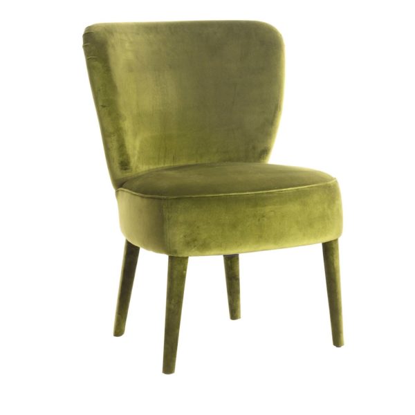 Cloé Green Chair by Black Tie