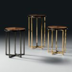 Elliot Plus Bronze Side Table by Black Tie