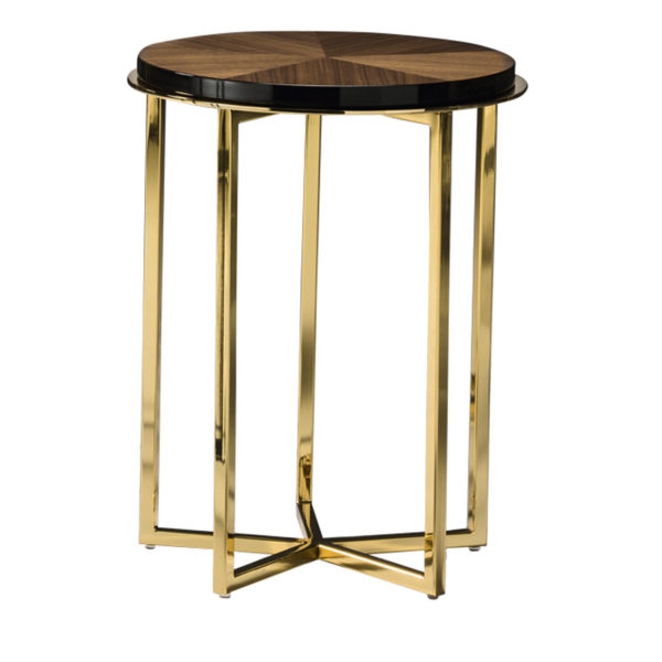 Elliot Plus Bronze Side Table by Black Tie