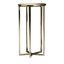 Elliot High Gold  Side Table by Black Tie