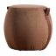 Domino Brown Pouf by Modo10