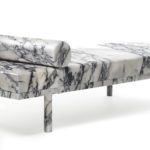 Mies Visits Carrara Marble armchair by Maurizio Galante and Tal Lancman